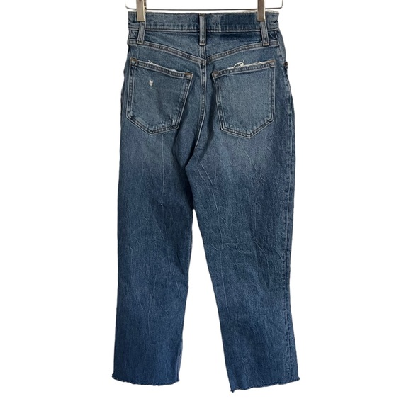 Abercrombie & Fitch The 90's Straight Ultra High Rise Curve Love Jeans Size 4 - Picture 2 of 8